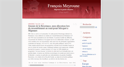 Desktop Screenshot of meyroune.elunet.fr