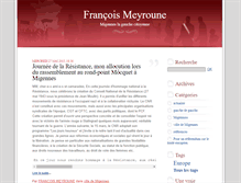 Tablet Screenshot of meyroune.elunet.fr