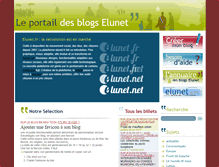 Tablet Screenshot of elunet.fr