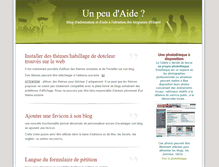 Tablet Screenshot of aide.elunet.fr