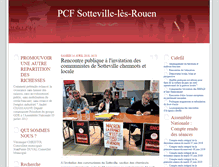 Tablet Screenshot of eluspcf-sotteville.elunet.fr