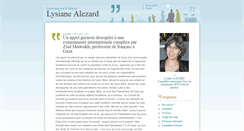Desktop Screenshot of lysianealezard.elunet.fr