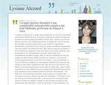 Tablet Screenshot of lysianealezard.elunet.fr